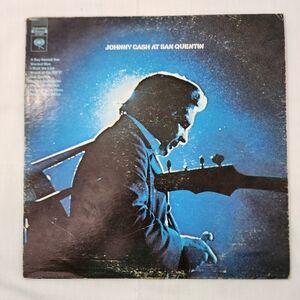 Johnny Cash At San Quentin Vinyl Record Live Album 1969 Columbia Iconic